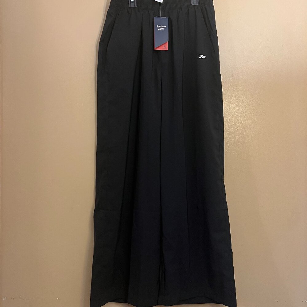 Reebox Women's ID Train Woven Pant, Black Size Large